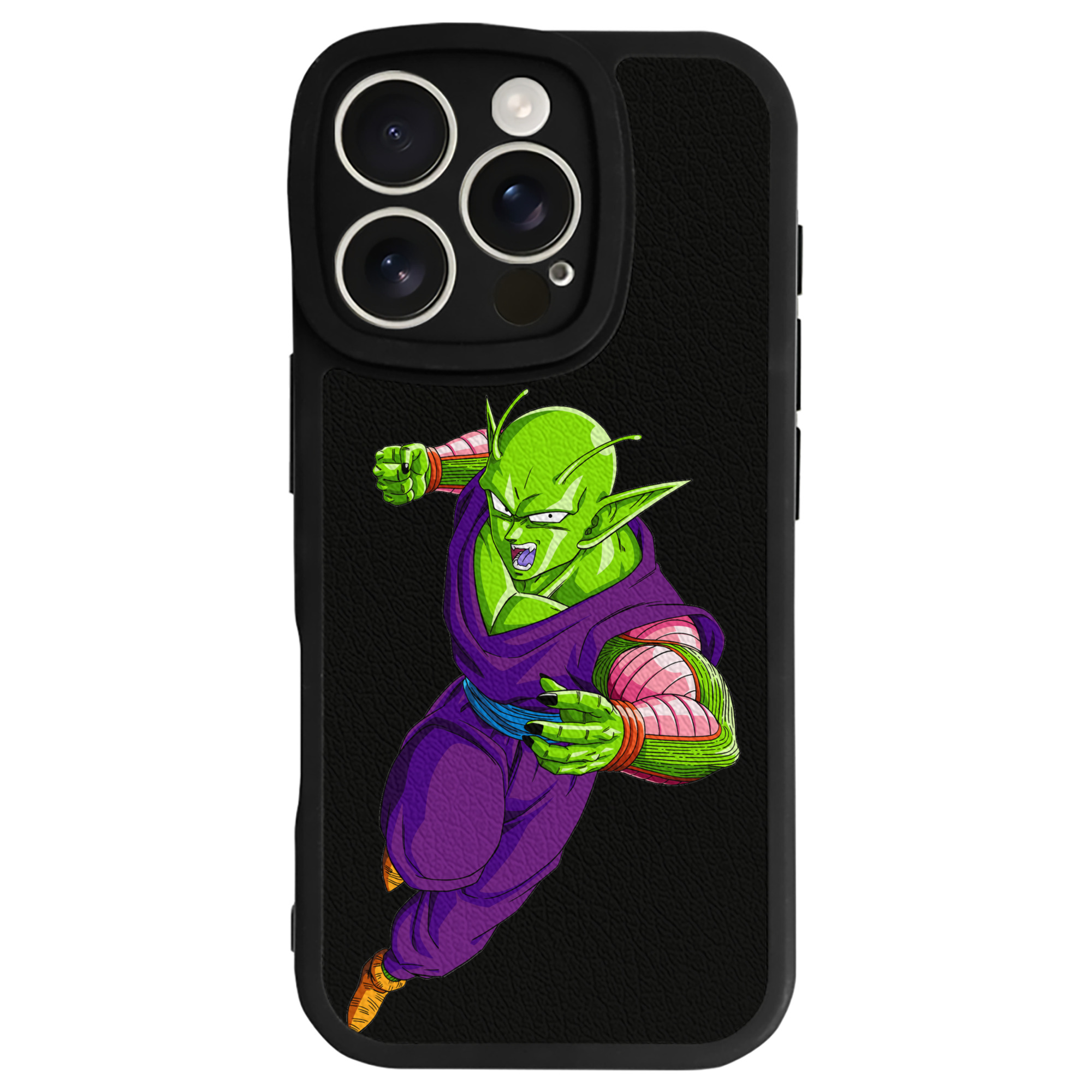 （画像用） ドラゴンボール ピッコロ DRAGON BALL Piccolo 【iPhone 16シリーズ対応】シリコンスマホケース（レザー調） 材質：シリコン